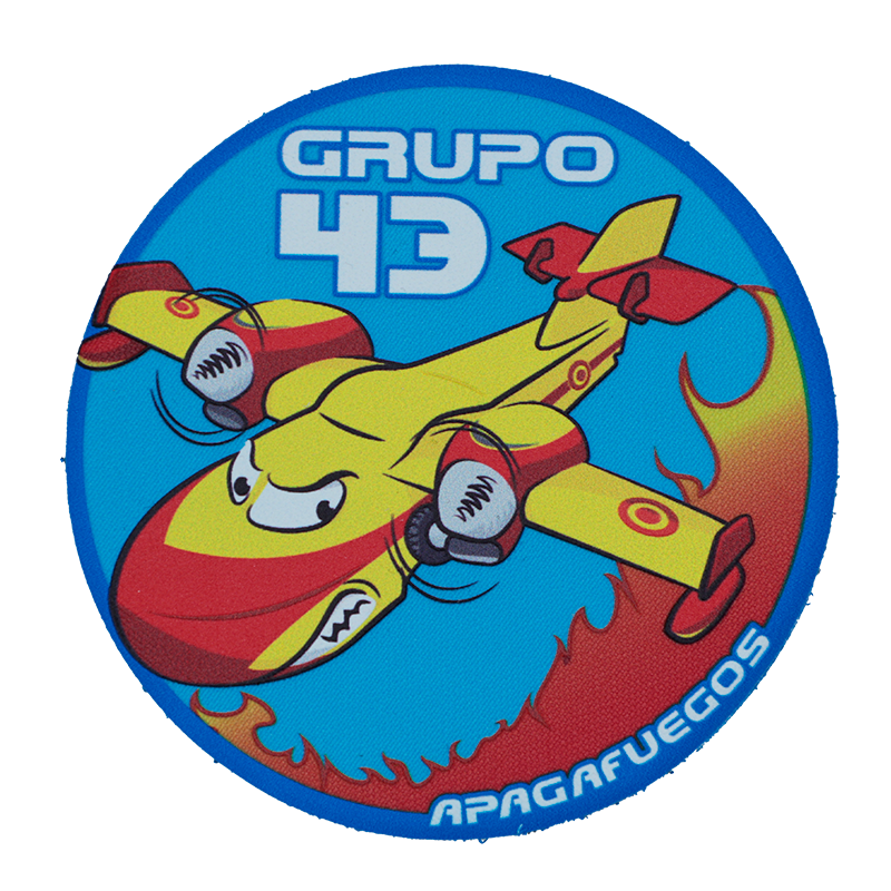 Parche Nylon 3D Grupo 43...