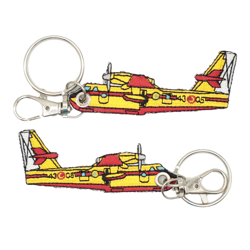 Llavero Bordado Avión...