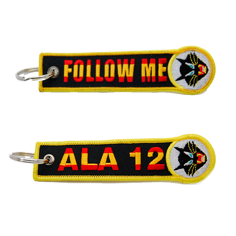 Llavero Bordado Ala 12...