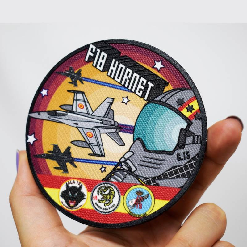 Parche Nylon 3D F-18 Hornet...