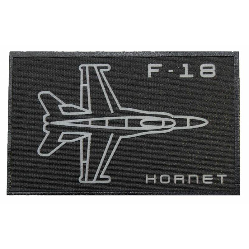 Parche Nylon 3D F-18 Hornet