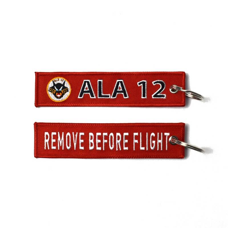 Llavero Bordado Ala 12...