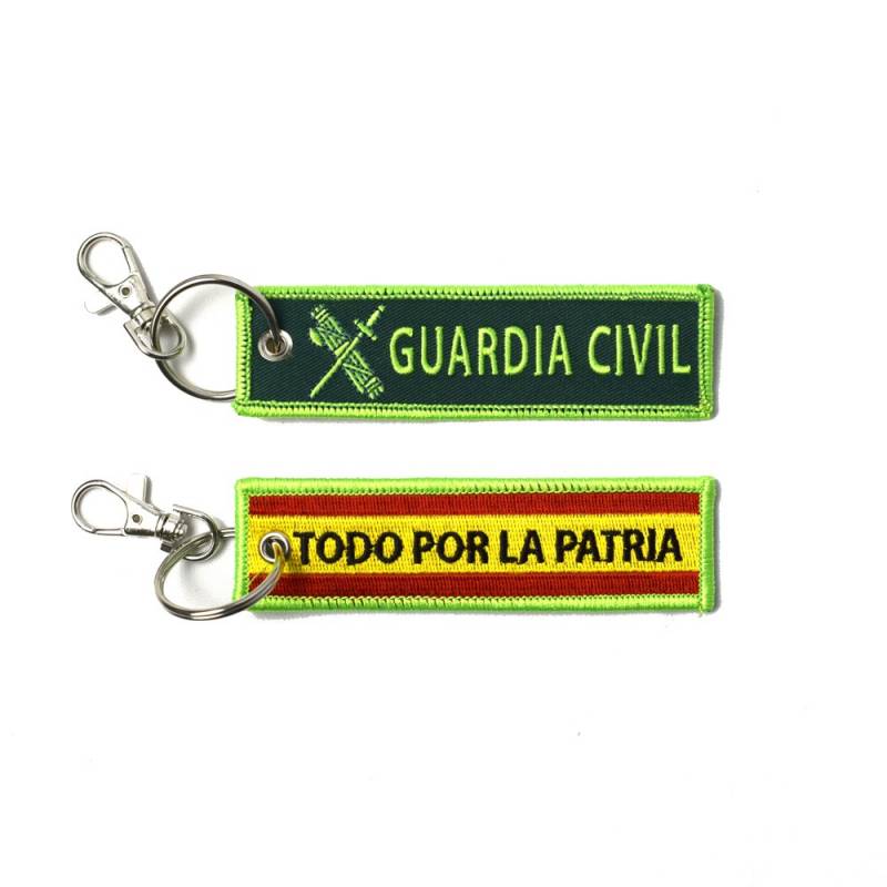 Llavero Bordado Guardia...