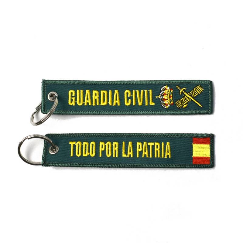 Llavero Bordado Guardia Civil