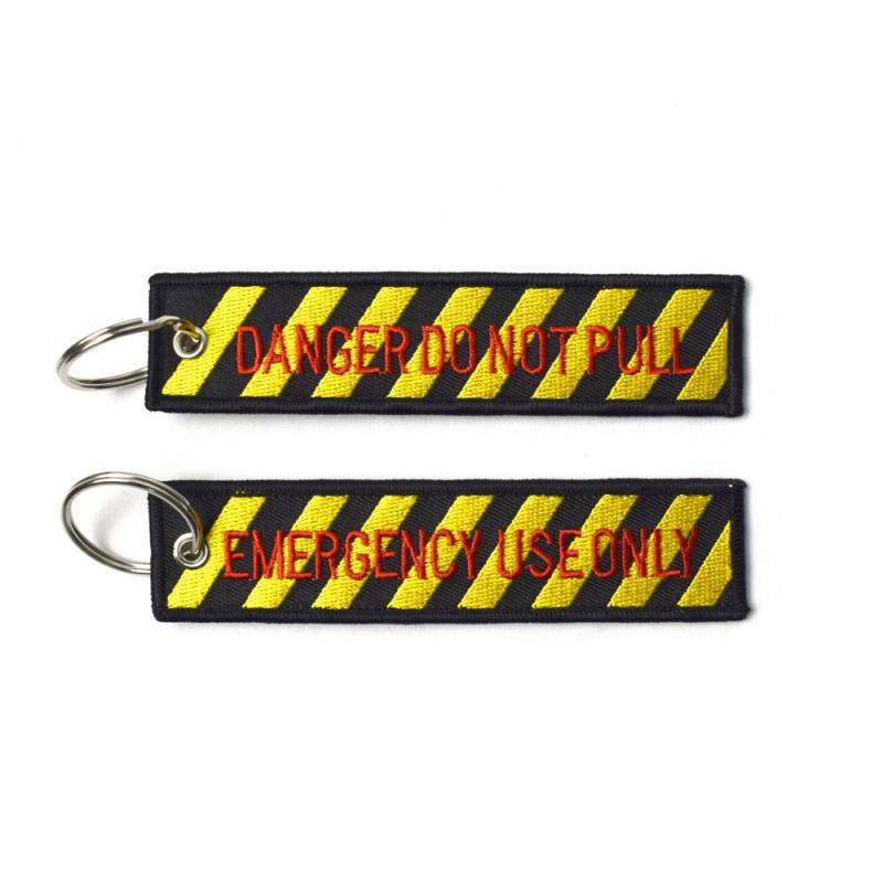 Llavero Bordado Danger...