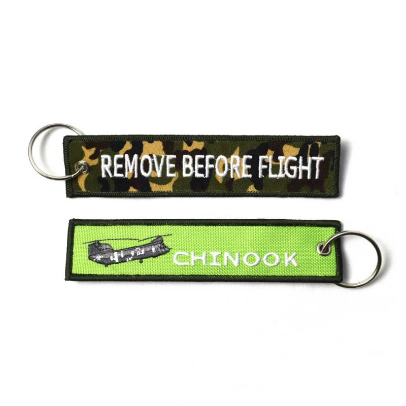 Llavero bordado RBF...