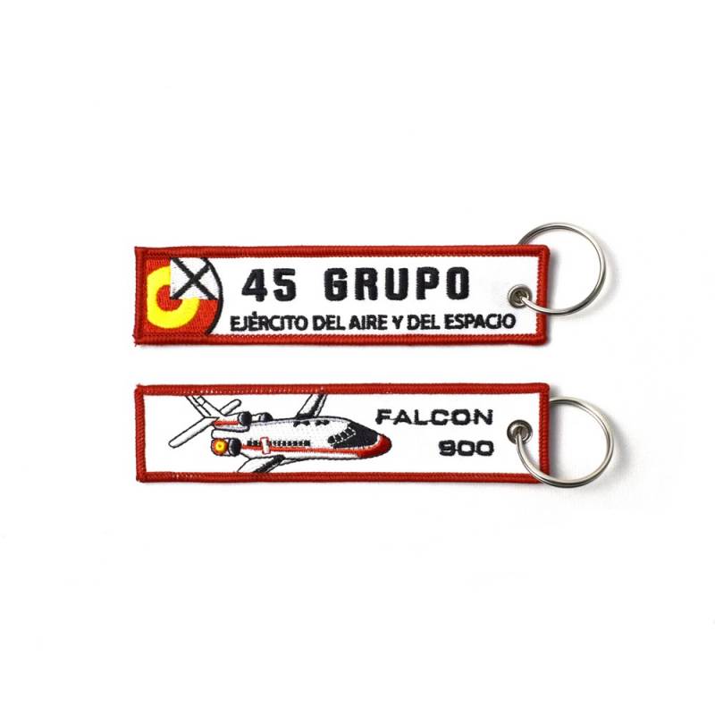 Llavero bordado Falcon 900...