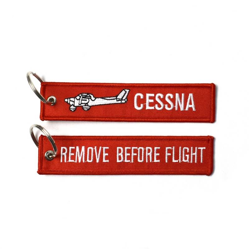 Llavero bordado CESSNA...