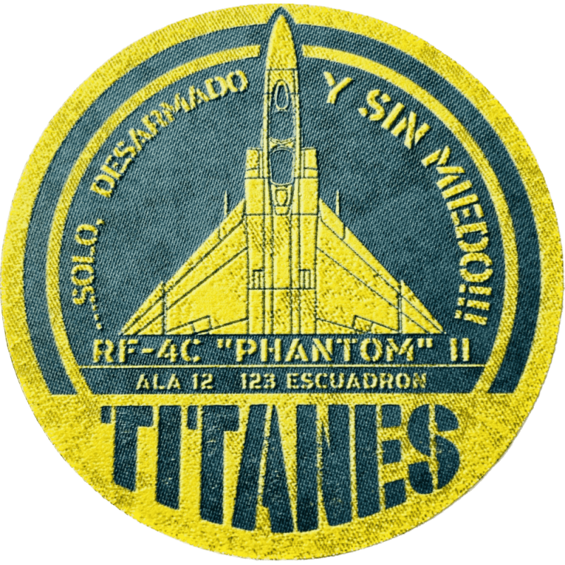 Parche Nylon 3D Titanes Ala 12
