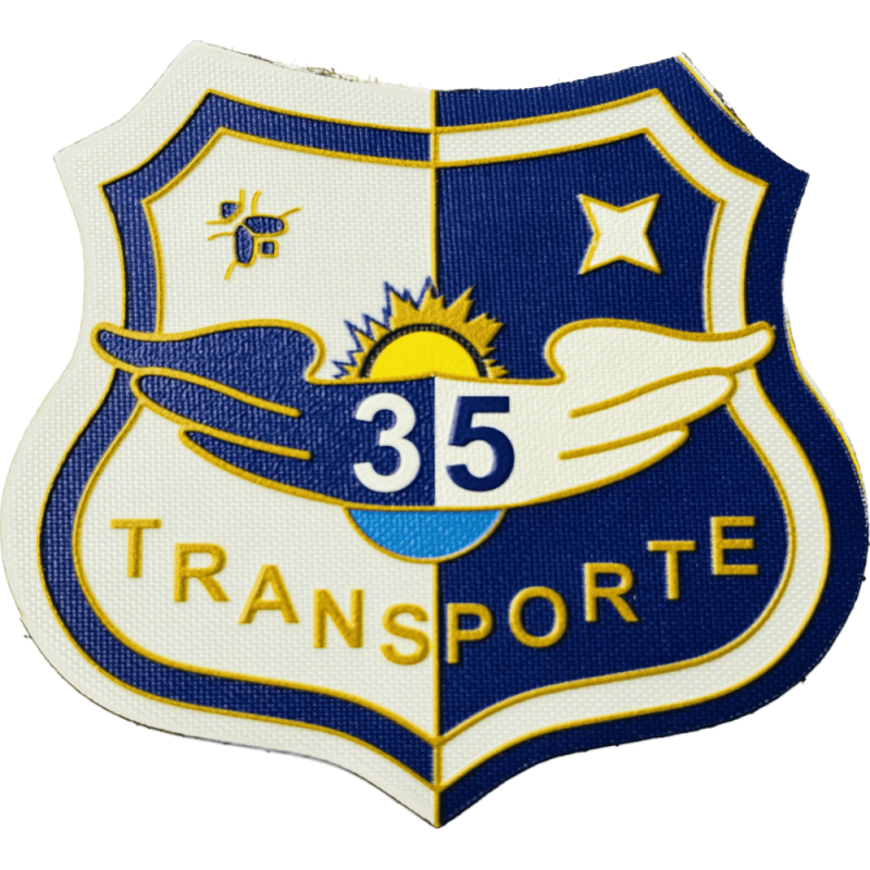 Parche Nylon 3D Ala 35