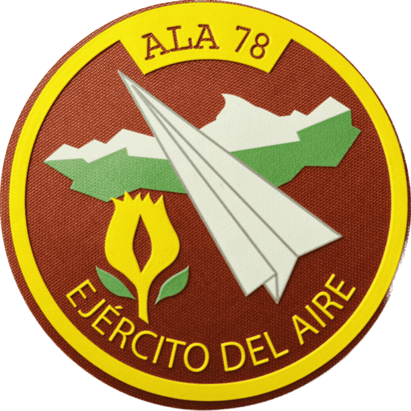 Parche Nylon 3D Ala 78