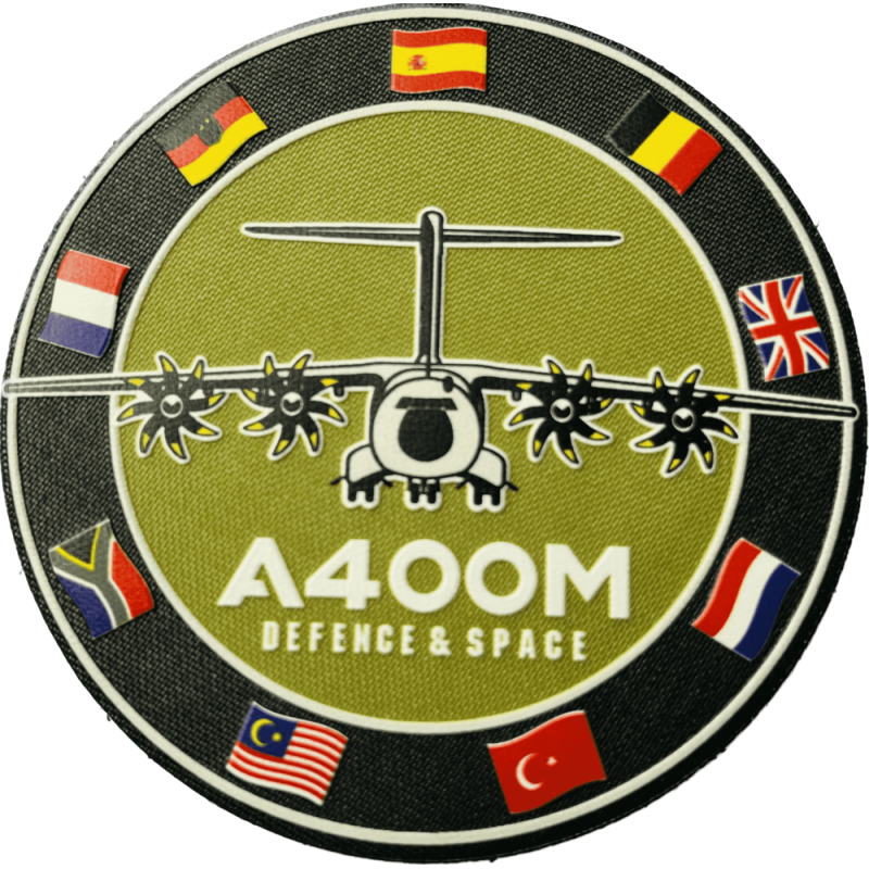 Parche Nylon 3D A400M