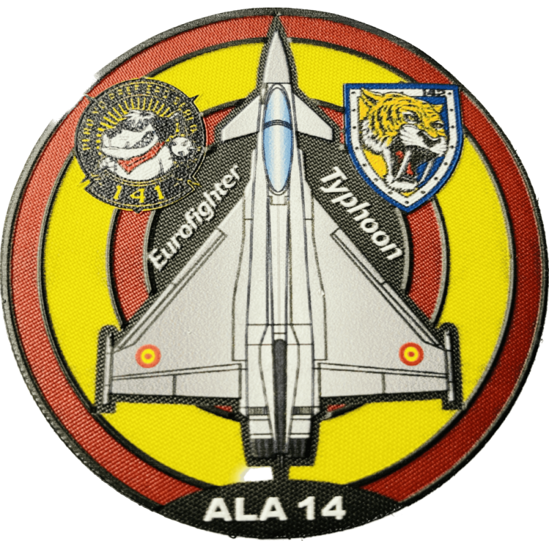 Parche Nylon 3D Eurofighter...