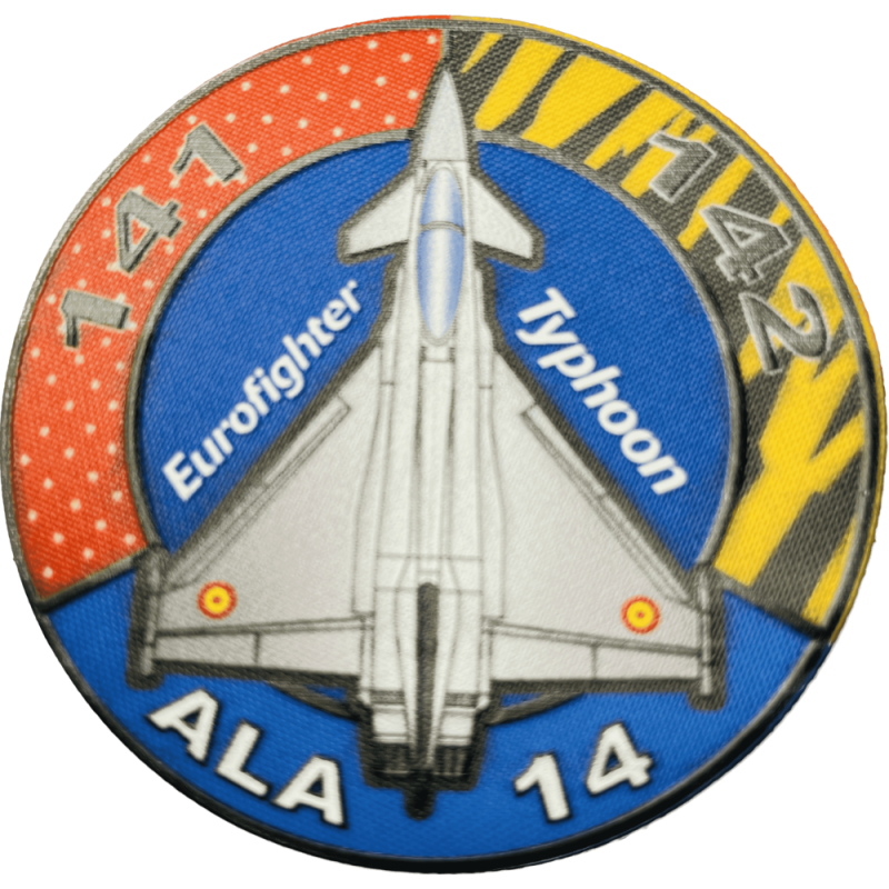 Parche Nylon 3D Eurofighter...