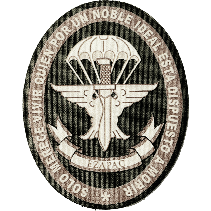 Parche nylon 3D Ezapac Negro