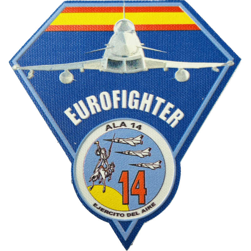 Parche Nylon 3D Eurofigther...