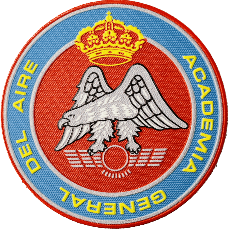 Parche nylon 3D Academia...