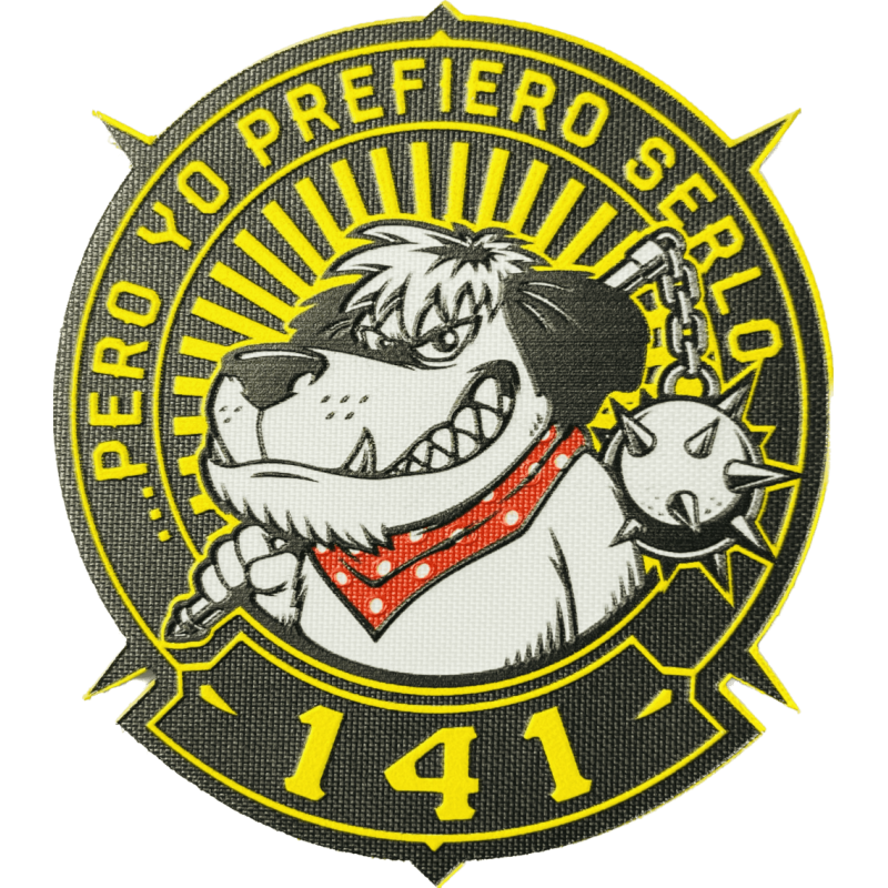 Parche Nylon 3D Escuadrón...