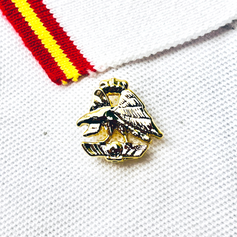Pin Escudo A.G.A. Dorado