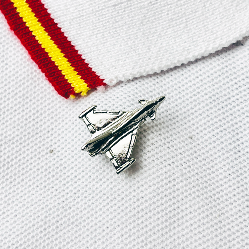 Pin Eurofighter Plata