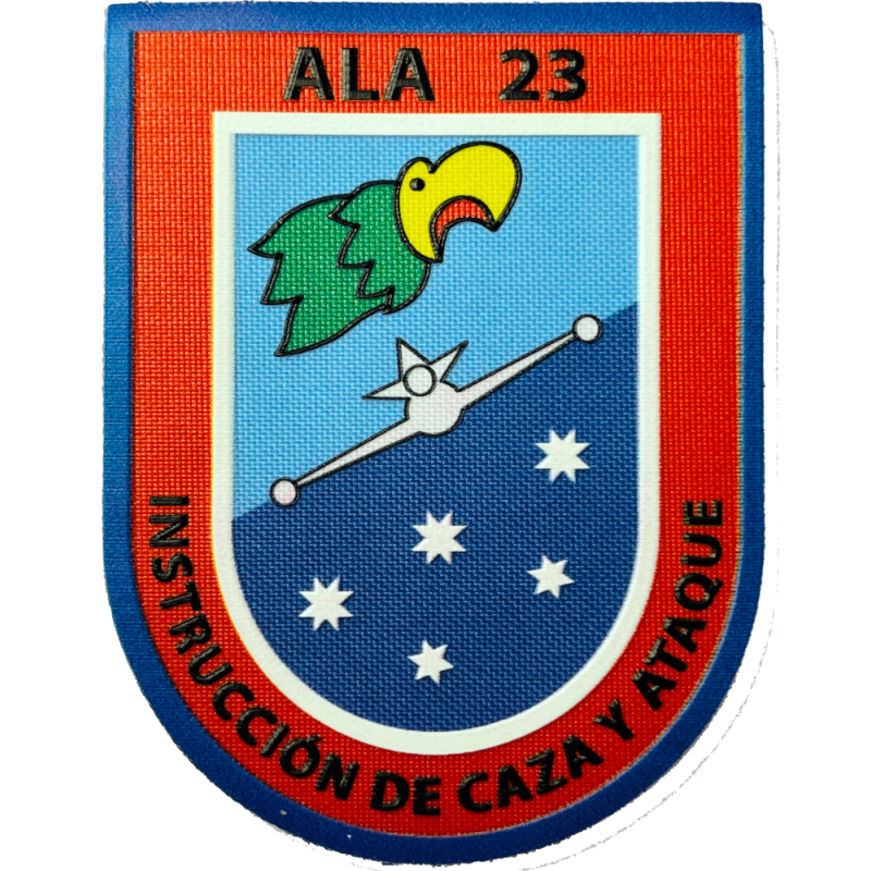 Parche Nylon 3D Ala 23