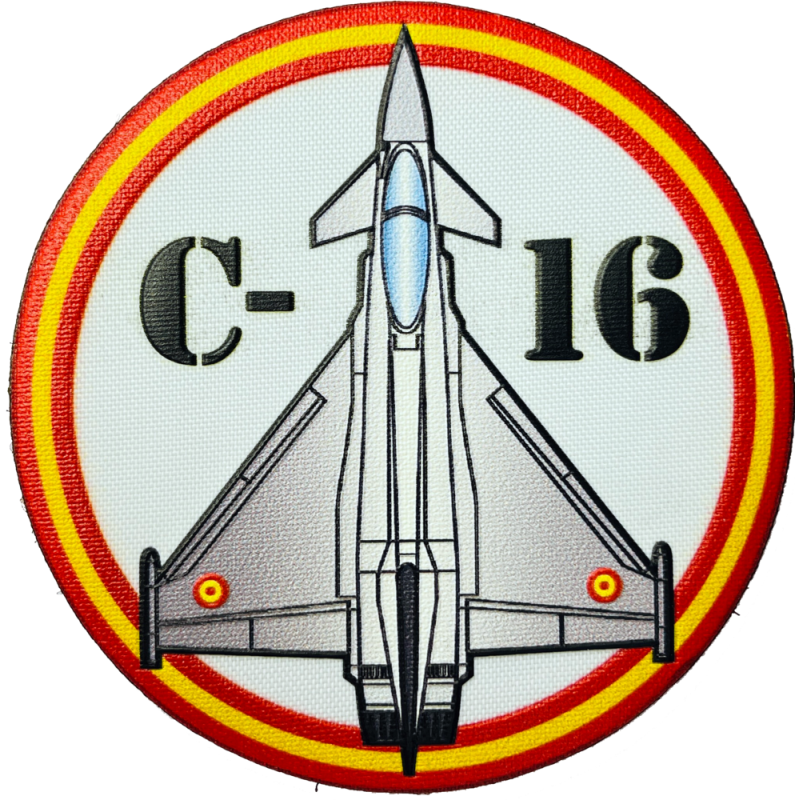 Parche Nylon 3D Eurofighter...