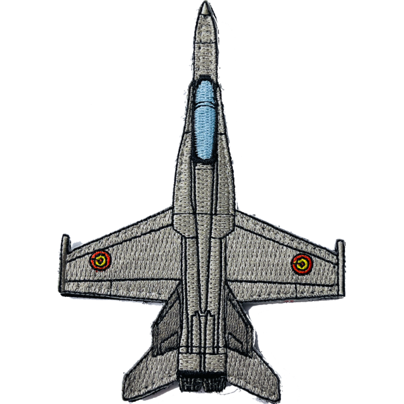Parche bordado avión F-18