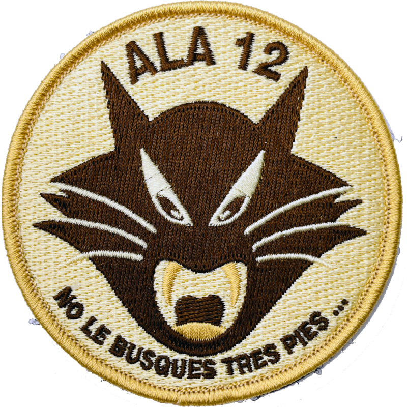 Parche Bordado Ala 12 Árido