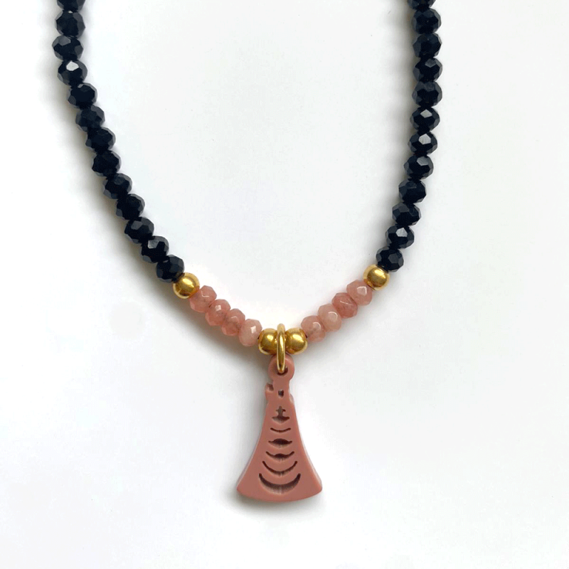 Gargantilla piedra y...