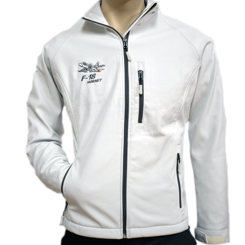 Softshell F-18 blanco