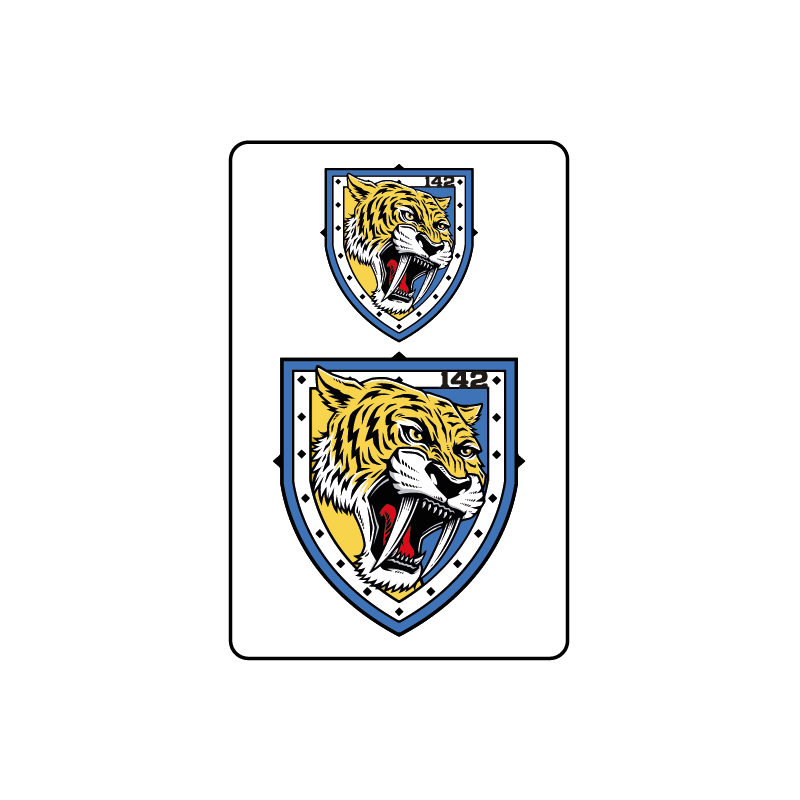 Adhesivos Escudo Escuadrón 142