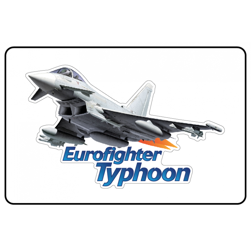 Adhesivo Avión Eurofighter...