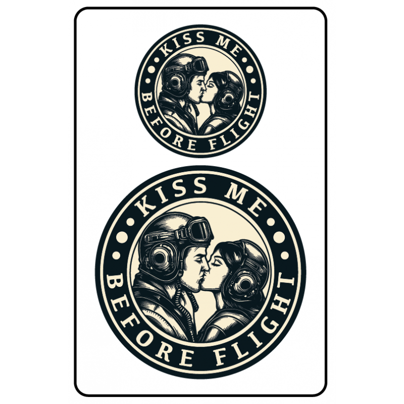 Adhesivos Kiss me before...