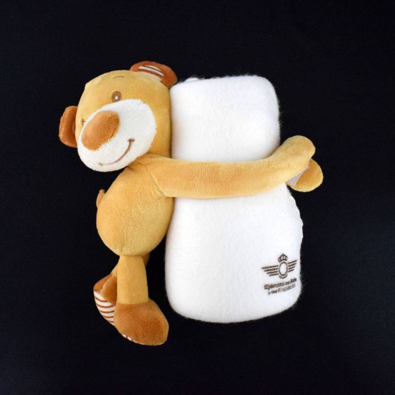 Peluche y manta osito con...