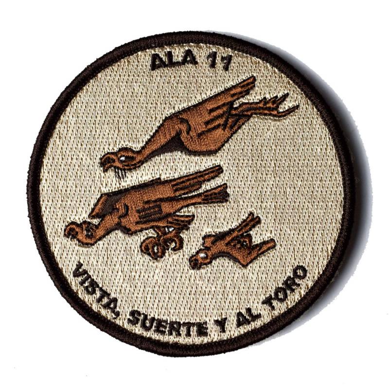 Parche Bordado ALA 11 Árido