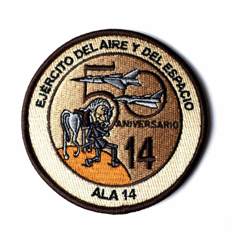 Parche bordado Ala 14 50...