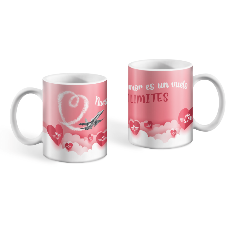Taza F-18 "Nuestro amor es...