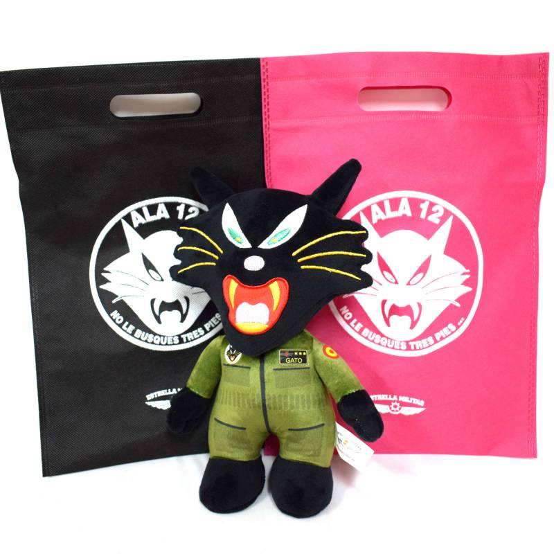 Peluche de Gato del Ala 12