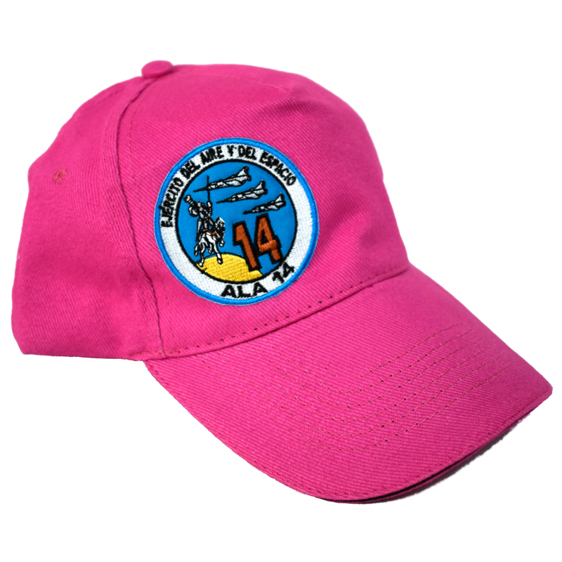 Gorra bordada ALA 14 Rosa