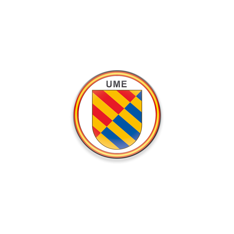 Imán frigo redondo de la UME