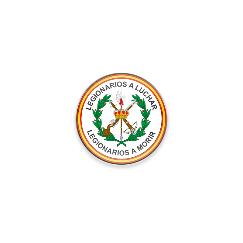 Imán frigo redondo legionarios
