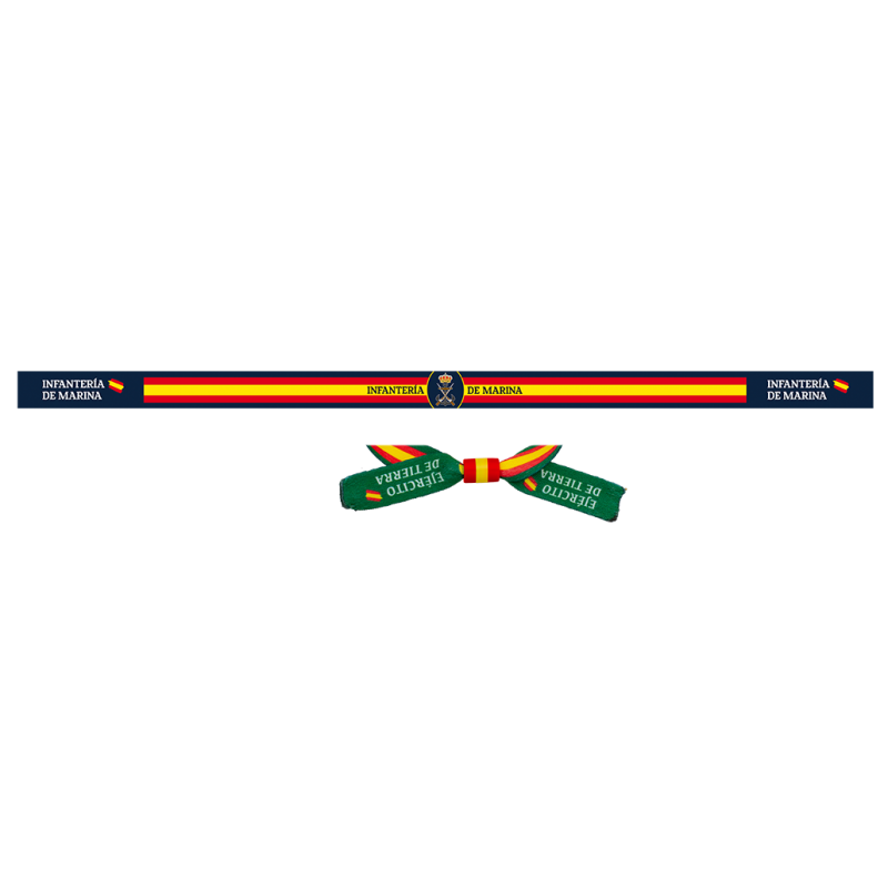 Pulsera de tela Infantería...