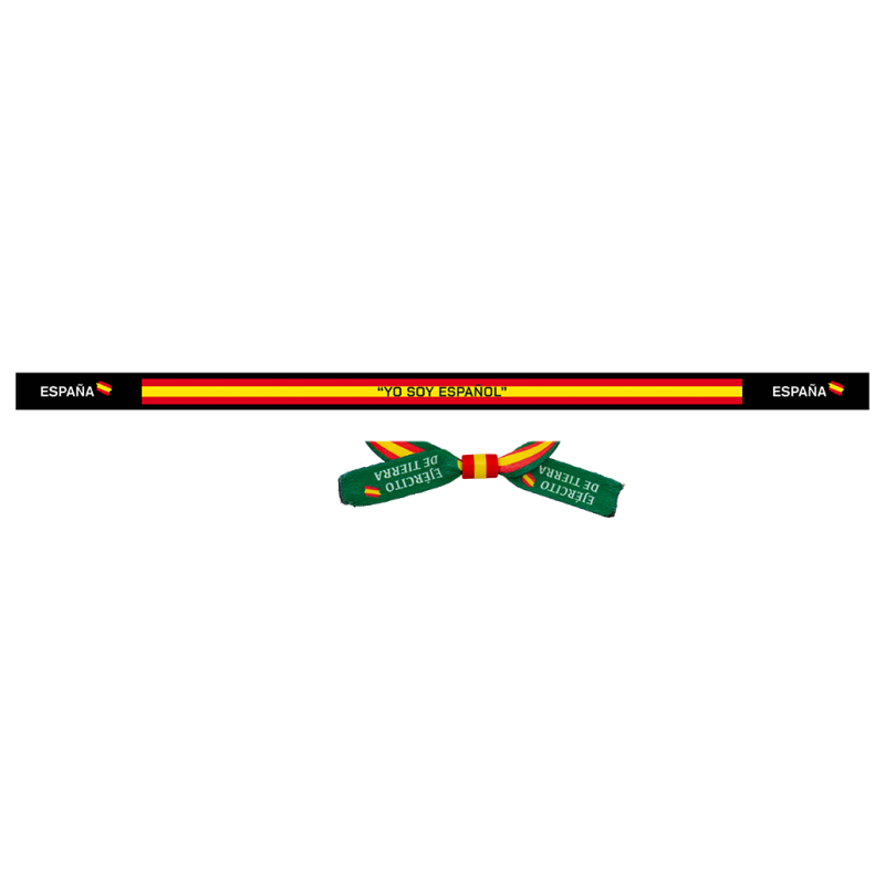 Pulsera de tela "Yo soy...