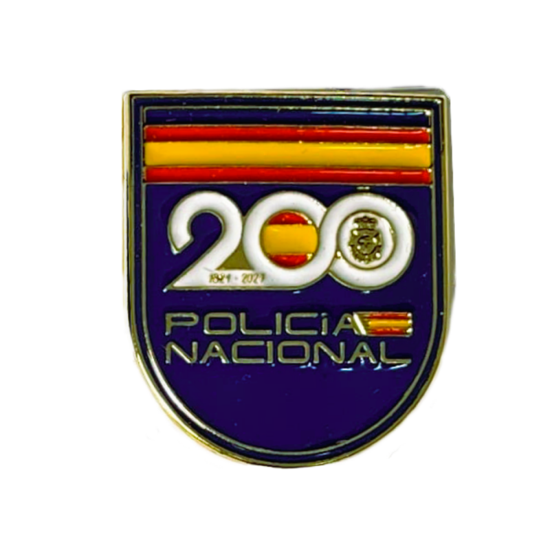 Distintivo metálico 200...