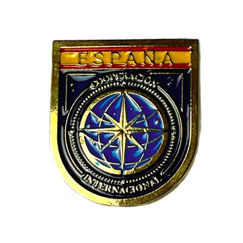 Distintivo metálico...