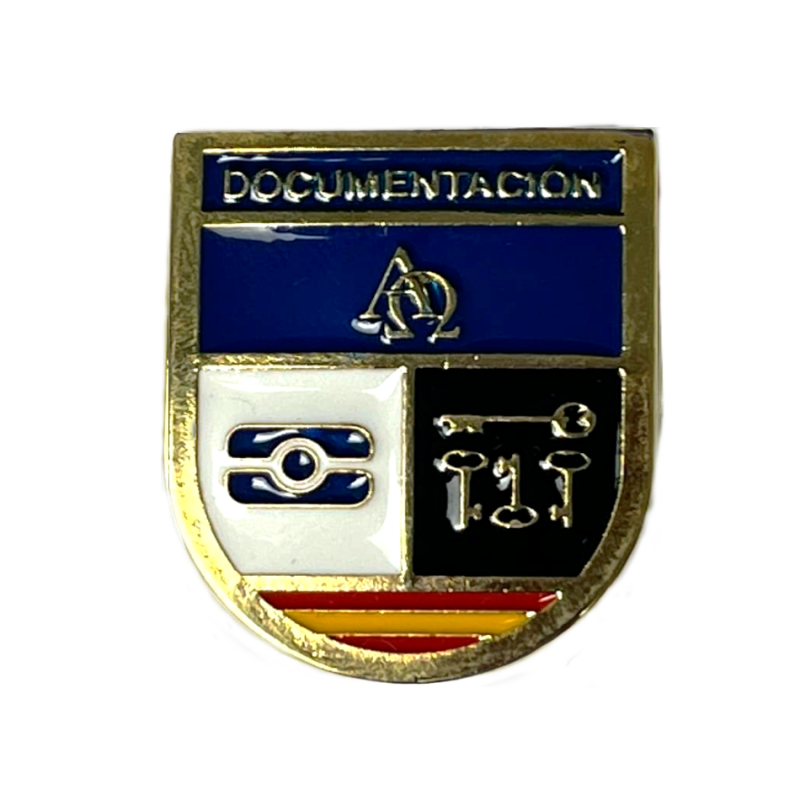 Distintivo metálico...