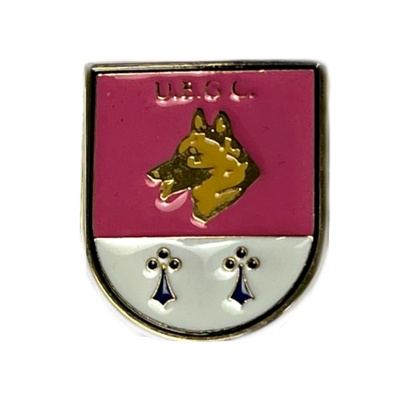 Distintivo metálico U.E.G.C.