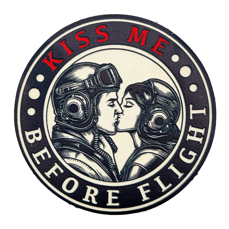 Parche Nylon 3D "Kiss Me...